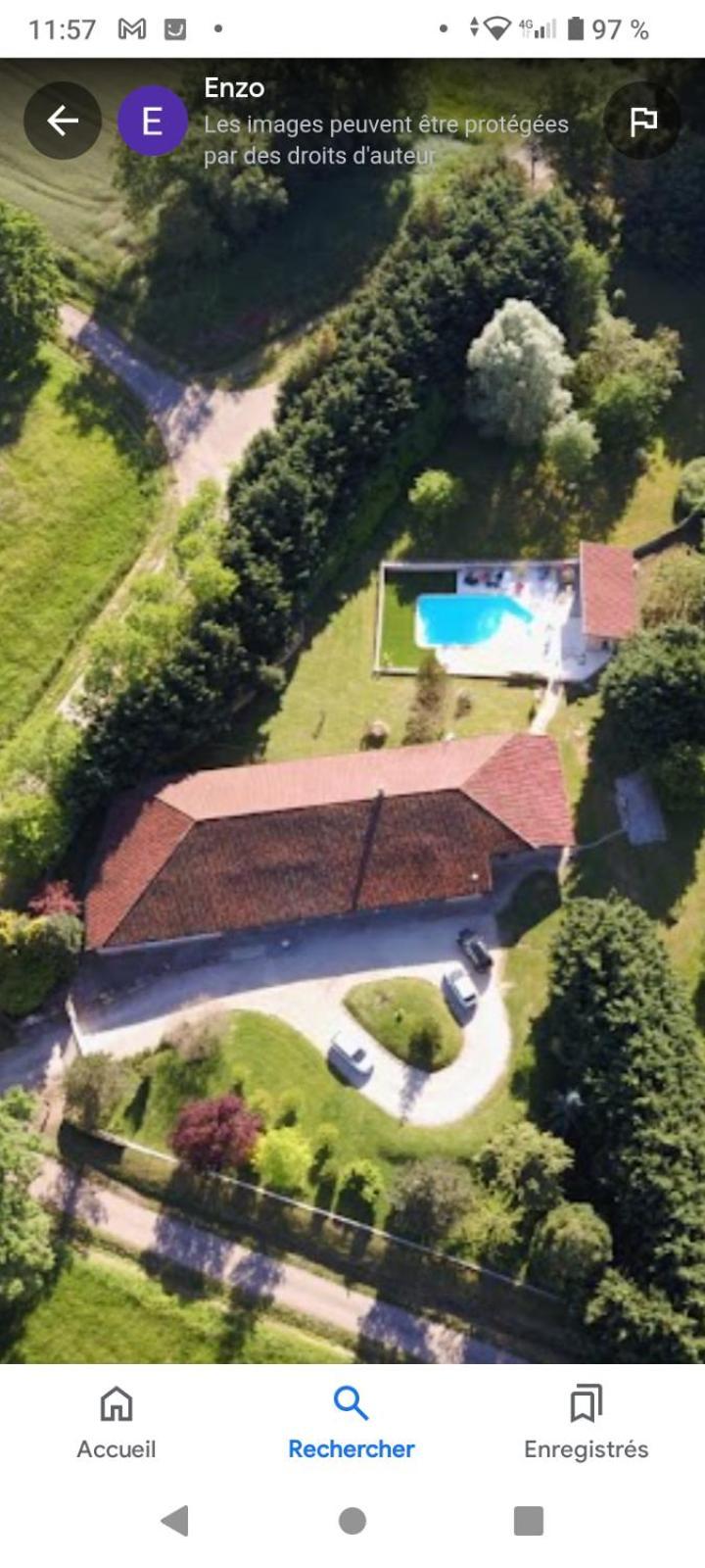 Dependance Pour 1 A 4 Pers Au Calme Dans Propriete Villa Marboz Bagian luar foto